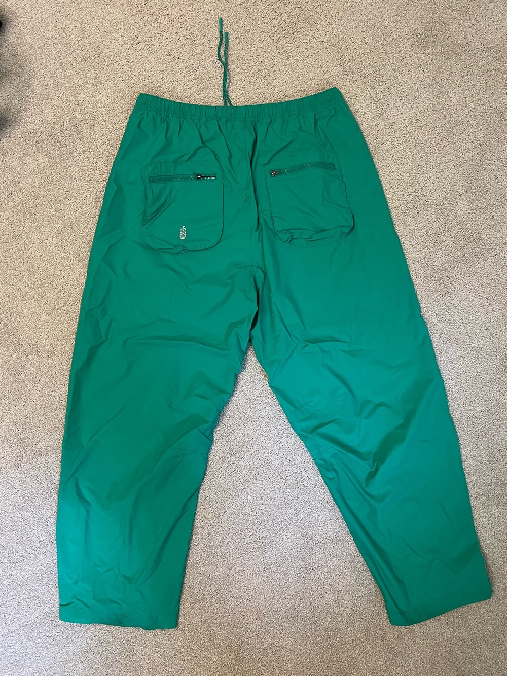 Free People Movement Fly by Night Lucky Charm Green Cargo Pants Size Small - Picture 6 of 6